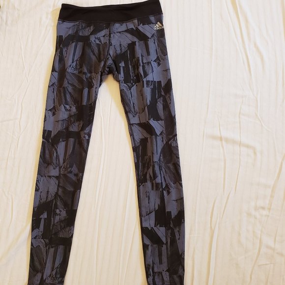 Adidas Climawarm Women's Medium Leggings Cold Weather Tight - Picture 1 of 7